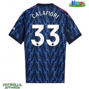 Arsenal Riccardo Calafiori #33 Bortatröja 2025-26 Kortärmad